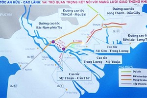 Dự án cao tốc An Hữu - Cao Lãnh đóng vai trò quan trọng kết nối với mạng lưới giao thông trong khu vực