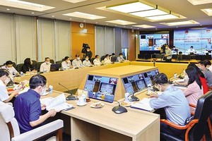 Thường trực Ủy ban Kinh tế của Quốc tổ chức hội thảo tham vấn ý kiến về Kế hoạch Cơ cấu lại nền kinh tế giai đoạn 2021-2025 ảnh: L.N