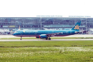 Vietnam Airlines sắp trở thành hãng hàng không Việt Nam đầu tiên được cấp phép bay thẳng thường lệ đến Hoa Kỳ. Ảnh: Đức Thanh