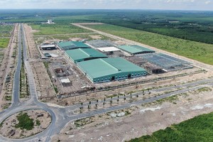 Nhiều dự án khu công nghiệp mới được triển khai. Ảnh: Thanh Huyền 