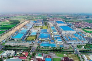 Việt Nam sẽ cần khoảng 80.000-100.000 ha đất khu công nghiệp mới trong 10 năm tới. Ảnh: Dũng Minh 