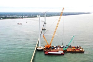 Các dự án điện gió đang tạo thêm nguồn lực phát triển kinh tế cho tỉnh Trà Vinh