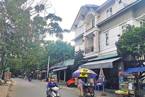 Một góc khu đất dự án dân cư mà ông Liên Khui Thìn tố cáo bị tẩu tán.