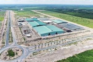 Ngày càng nhiều khu công nghiệp mới được khởi công. Ảnh: Thành Nguyễn