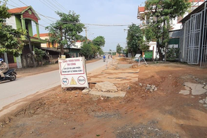 Dịch Covid-19 diễn biến phức tạp giữa mùa thi công cao điểm khiến nhiều dự án đầu tư công tại Quảng Bình bị chậm tiến độ.