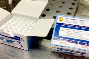 Chiều 21/12, Bộ Y tế đã thông tin về việc thực hiện cấp phép cho kit test Việt Á.