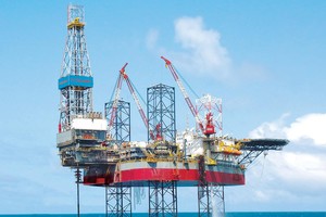 Giàn khoan biển tự nâng PV DRILLING I khoan cho Vietsopetro từ tháng 8/2021 tại Lô 09-1