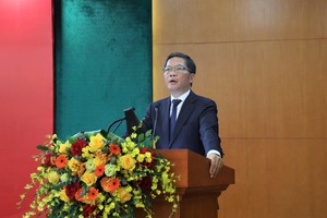 Trưởng ban Kinh tế Trung ương Trần Tuấn Anh tại Hội nghị tổng kết công tác năm 2021, triển khai nhiệm vụ năm 2022 