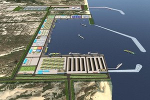 Phối cảnh Dự án Trung tâm Điện khí LNG Hải Lăng