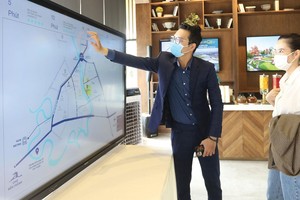 Từ săn đất trên sơ đồ…