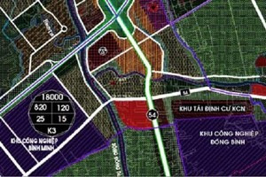 Qui hoạch chi tiết Khu tái định cư KCN Đông Bình, thị xã Bình Minh, tỉnh Vĩnh Long