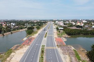 Tuyến đường ven biển trên địa bàn tỉnh Quảng Nam.