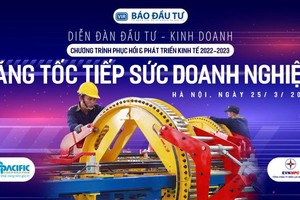 Từ 8h00 ngày 25/3/2022, Báo Đầu tư tổ chức Hội thảo trực tuyến về Chương trình Phục hồi và Phát triển kinh tế - xã hội 2022-2023, chủ đề: Tăng tốc tiếp sức doanh nghiệp.