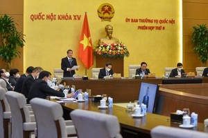 Phiên thảo luận dự thảo Luật Kinh doanh bảo hiểm (sửa đổi) của Uỷ ban Thường vụ Quốc hội. 