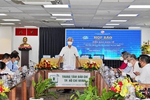 Thông qua diễn đàn HEF, lãnh đạo TP.HCM mong muốn kinh tế số của Thành phố có bước tiến dài hơn, chuyên nghiệp và bài bản hơn. Ảnh: Trọng Tín.