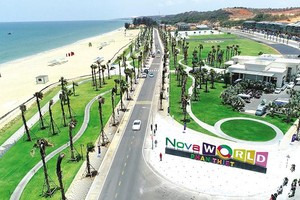 Một góc Dự án NovaWorld Phan Thiet của Tập đoàn Novaland. Ảnh: Lê Toàn