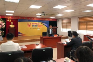 Phó Chủ tịch thường trực Hội Nhà báo Việt Nam Nguyễn Đức Lợi nhấn mạnh, là lời khẳng định đất nước đã chuyển sang giai đoạn bình thường mới sau những ảnh hưởng của đại dịch COVID-19. (Ảnh: K.T)