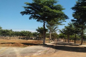 Dự án Ruby City, phường Lộc Sơn, TP. Bảo Lộc, tỉnh Lâm Đồng do Công ty cổ phần bất động sản Mãi Thành làm chủ đầu tư. Ảnh: B.L