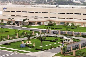 Nhà máy Intel Việt Nam là nhà máy lắp ráp và kiểm định chip lớn nhất của Intel trên toàn thế giới. Ảnh: Lê Toàn