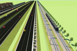 Phối cảnh Dự án đường vành đai 4 - vùng Thủ đô.