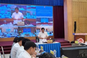 Bộ trưởng Nguyễn Chí Dũng phát biểu tại cuộc họp của Tổ công tác số 5 với các địa phương.