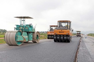 Tổng công ty 319 thi công Gói thầu XL11, Dự án cao tốc Mai Sơn - Quốc lộ 45.