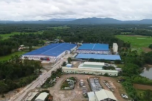 Cụm công nghiệp Tam Đàn, huyện Phú Ninh, tỉnh Quảng Nam. Ảnh: T.X