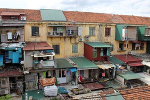 Nhiều khu tập thể ở Đà Nẵng hiện xuống cấp nghiêm trọng