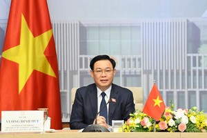 Chủ tịch Quốc hội Vương Đình Huệ.