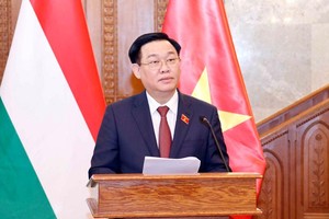 Chủ tịch Quốc hội Vương Đình Huệ phát biểu tại cuộc Tọa đàm - (Ảnh: DT).