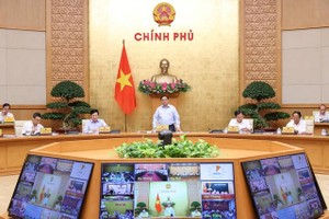 Hội nghị Chính phủ với địa phương ngày 4/7. (Ảnh: Nhật Bắc)