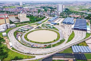 Depot Dự án metro Nhổn - ga Hà Nội. Ảnh: Ngọc Tân