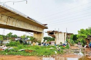 Dự án cầu Nam Lý ghi vốn năm 2022 là 380 tỷ đồng, song không giải ngân được đồng nào tính đến ngày 31/7/2022. Ảnh minh họa