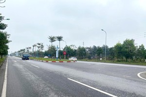 Đường Vành đai 4 khi chính thức triển khai sẽ tạo lực đẩy mạnh mẽ cho thị trường bất động sản nơi tuyến đường chạy qua Ảnh: Dũng Minh 