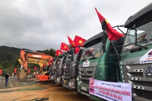 Dự án Kết nối giao thông các tỉnh miền núi phía Bắc được khởi công vào cuối tháng 12/2021.