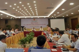 Thường trực Ủy ban Kinh tế của Quốc hội tổ chức Hội thảo lấy ý kiến về dự án Luật Đất đai sửa đổi tại Đà Nẵng.