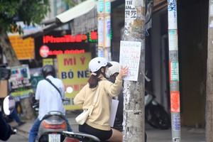 Mọi thông tin về bất động sản liền thổ đều được quan tâm. Ảnh: Lê Toàn 