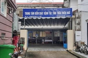 Trung tâm kiểm soát bệnh tật tỉnh Thừa Thiên Huế. Ảnh: Phúc Đạt