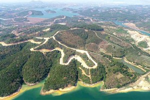 Khu vực Dự án Khu đô thị thương mại, du lịch, nghỉ dưỡng sinh thái Đại Ninh.