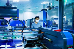 Ngành công nghiệp chế biến, chế tạo tiếp tục là động lực tăng trưởng của toàn nền kinh tế. Ảnh: Đ.T