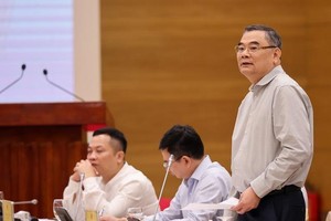 Trung tướng Tô Ân Xô, Chánh Văn phòng, Người phát ngôn Bộ Công an. (Ảnh: Nhật Bắc)