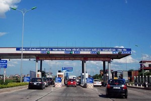 Trạm thu phí Dự án BOT QL2 Nội Bài - Vĩnh Yên.