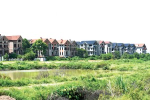 Thị trường bất động sản đang rất khó khăn, đứng trước nguy cơ rơi vào suy thoái