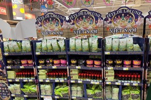 Gạo Việt Nam tại hệ thống bán lẻ của Pháp.