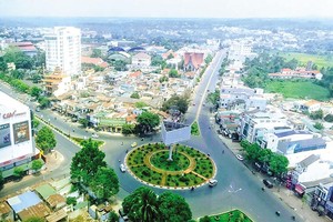 Vùng đất Tây Nguyên đang đứng trước vận hội mới để phát triển mạnh mẽ. Trong ảnh: TP. Buôn Ma Thuột, thủ phủ tỉnh Đắk Lắk