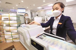 Việc hút thêm vốn ngoại sẽ giúp các ngân hàng nâng cao năng lực tài chính và sức cạnh tranh trên thị trường. Trong ảnh: Tiếp nhận vốn tín dụng tại Ngân hàng VIB. Ảnh: Lê Toàn