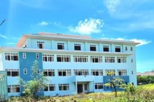 Bệnh viện Phục hồi chức năng Đà Nẵng là một những khu đất công bỏ hoang, gây lãng phí. Ảnh: T.C 