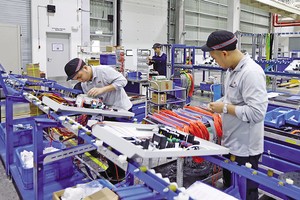 Năm 2022, công nghiệp chế biến - chế tạo tiếp tục là động lực tăng trưởng của cả nền kinh tế. Ảnh: Đức Thanh