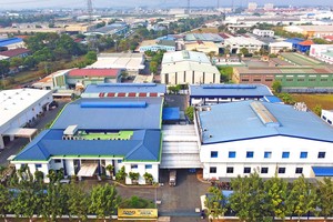 Phân khúc bất động sản công nghiệp được nhận định sẽ tiếp tục là điểm sáng trong năm 2023. Ảnh: Trọng Tín