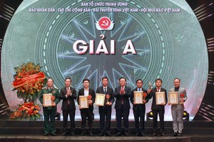 Công bố, trao giải Báo chí Búa liềm vàng lần thứ VII - năm 2022 